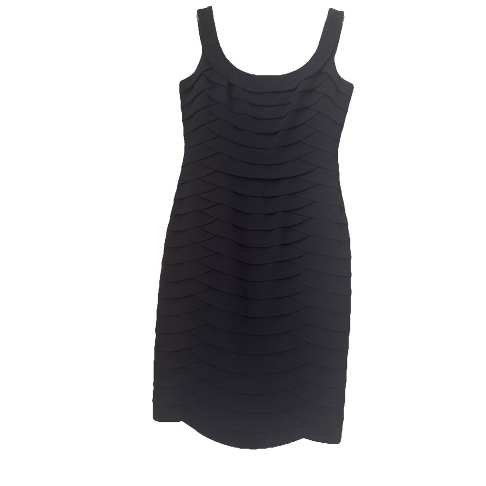 Carmen Marc Valvo Women's Size 4 Black Dress Short Evening‎ Cocktail Party